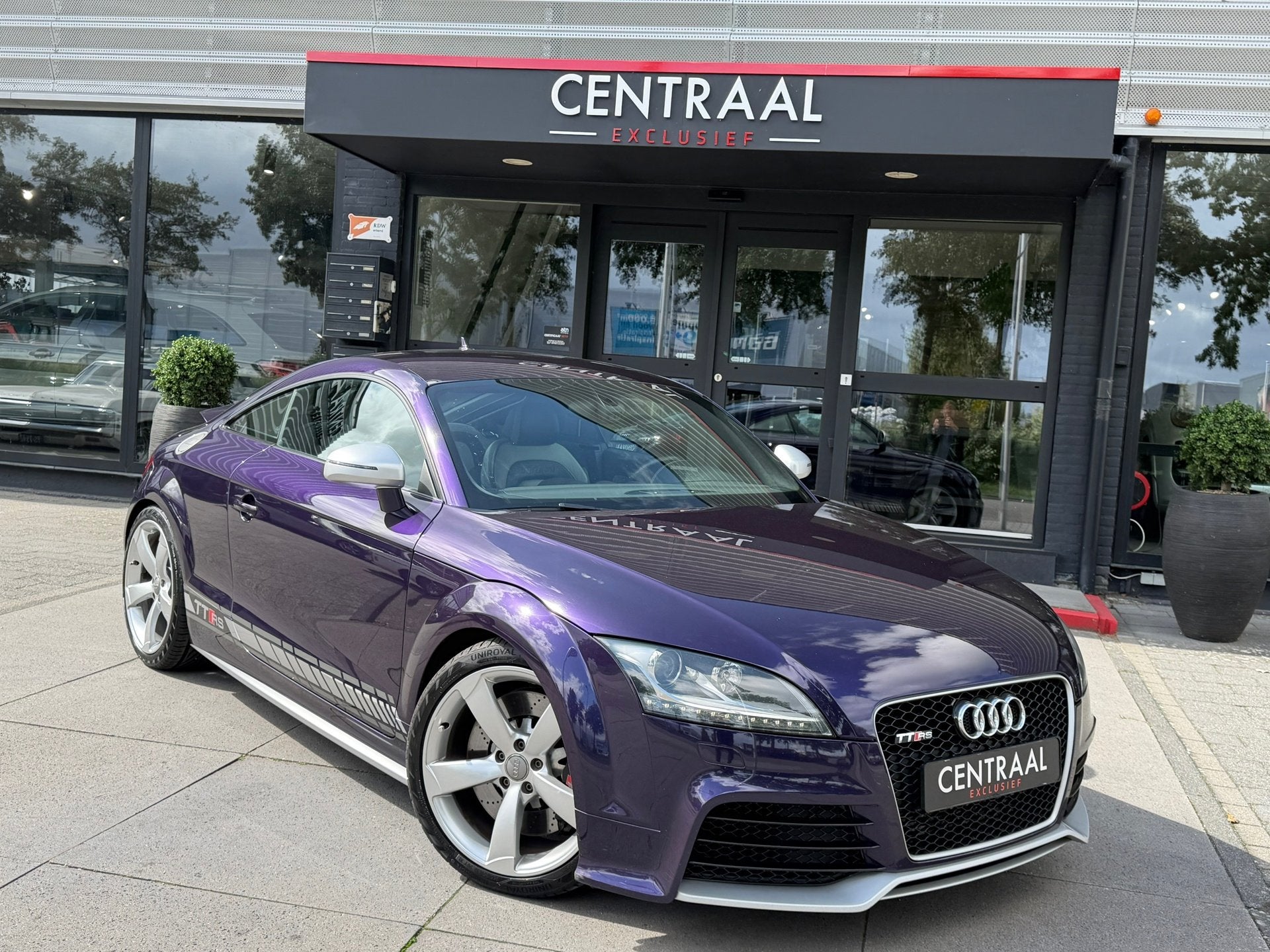 Audi TT RS 2.5 TFSI TT RS 340PK|Bosé|Leder|Navi|Audi-Exclus, Auto's, Audi, TT, Gebruikt, Zwart, Overige kleuren