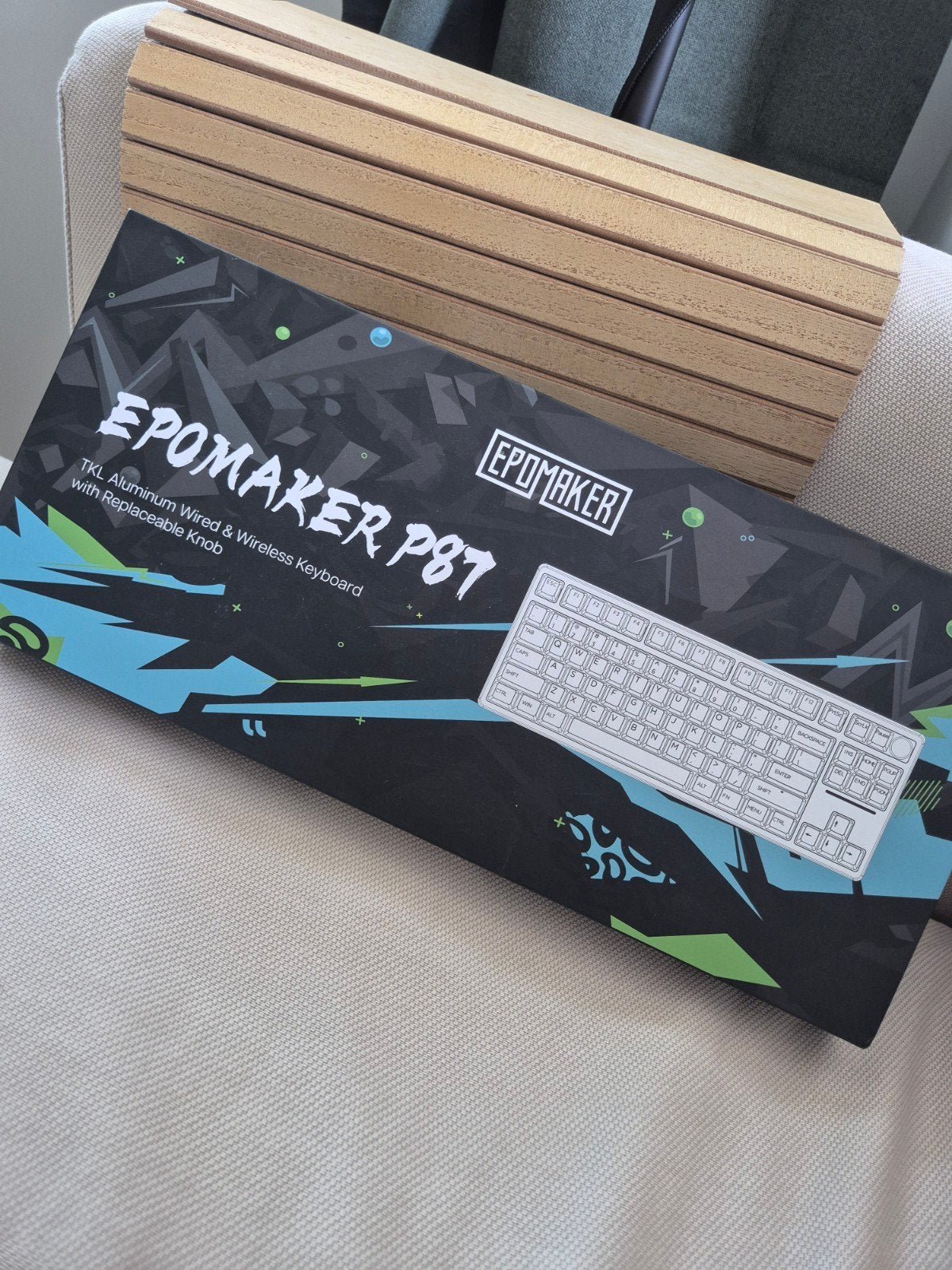Epomaker P87 TKL Aluminium Bedraad & Draadloos Toetsenbord, Ophalen of Verzenden