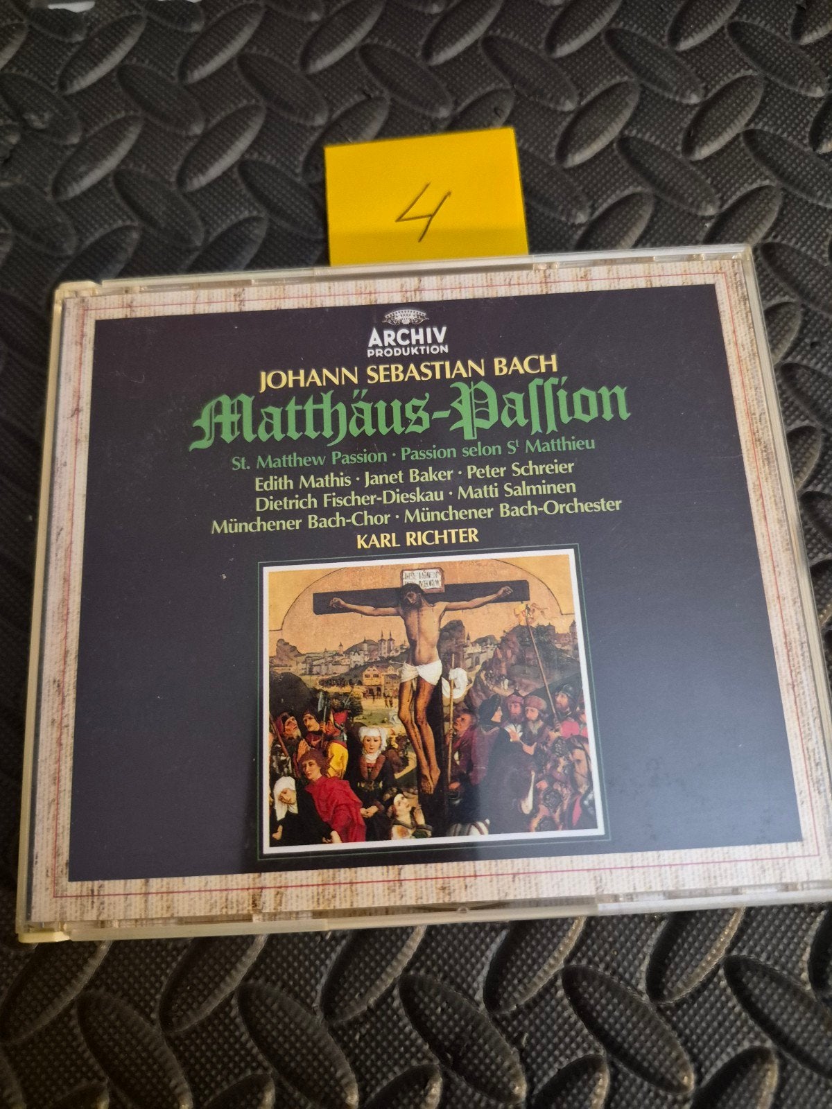 Johann Sebastian Bach - Matthäus-Passion (CD), Gebruikt, Ophalen of Verzenden, Oratorium, Barok