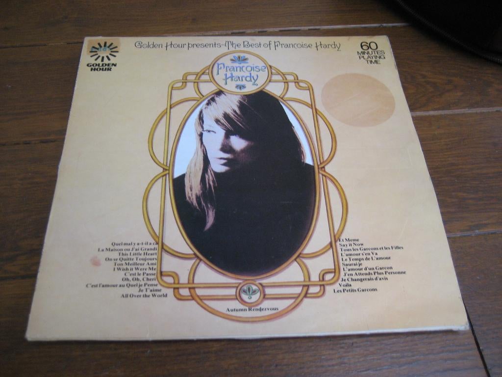 francoise hardy lp 60s french, Ophalen of Verzenden, Gebruikt, 12 inch