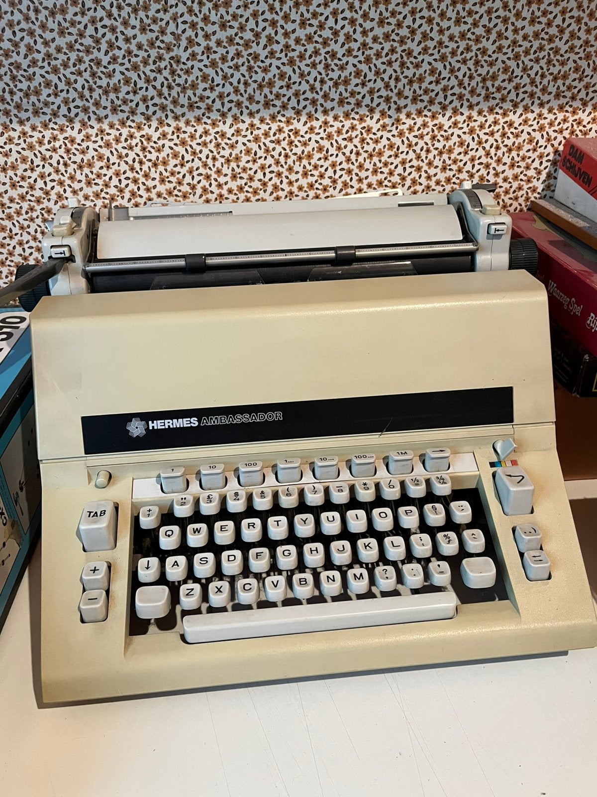 Typemachine Hermes Ambassador, Diversen, Typemachines, Ophalen, Gebruikt