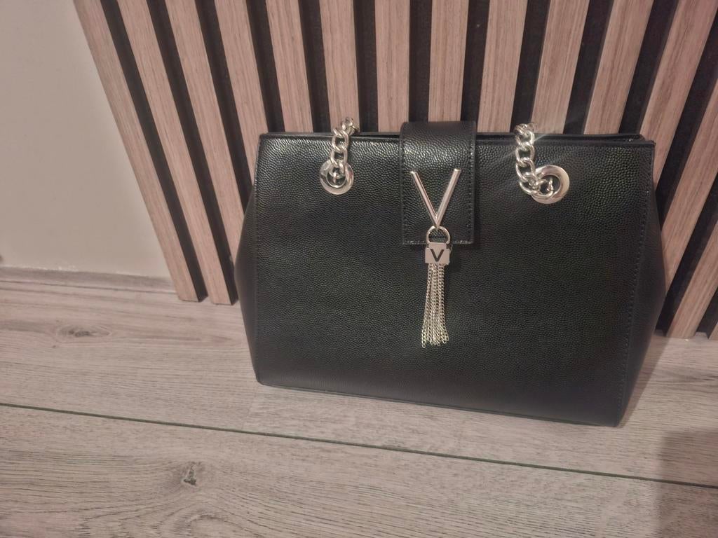 Valantino tas, Ophalen of Verzenden, Zo goed als nieuw, Zwart, Handtas