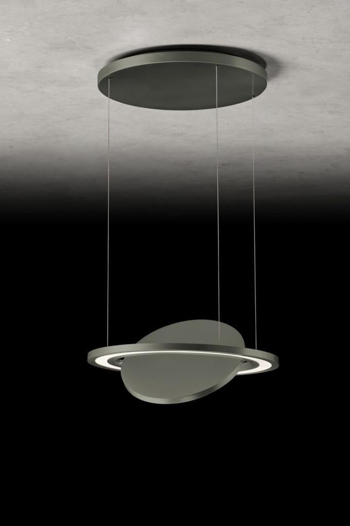 Holtkötter design hanglamp ring NIEUW, nieuwprijs €3254!, Ophalen, Nieuw, Hotel chique, Design, Metaal