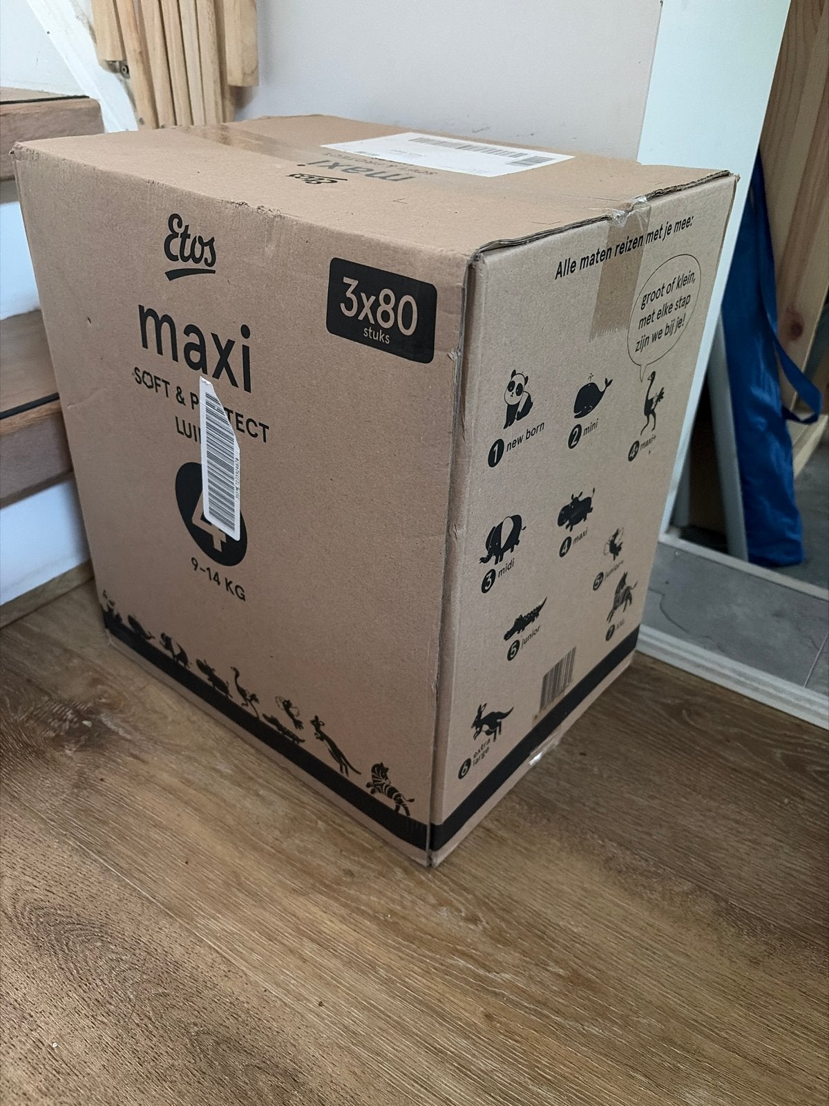 Etos Maxi Soft & Protect Luiers - Maat 4 (9-14 KG), Ophalen, Nieuw