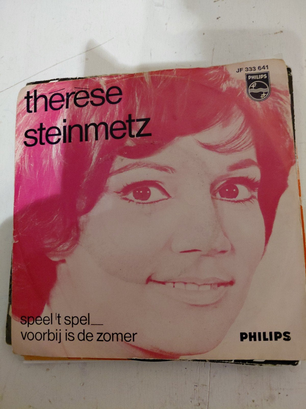 Therese Steinmetz - Speel 't spel / Voorbij is de zomer, Gebruikt, 7 inch, Ophalen of Verzenden, EP