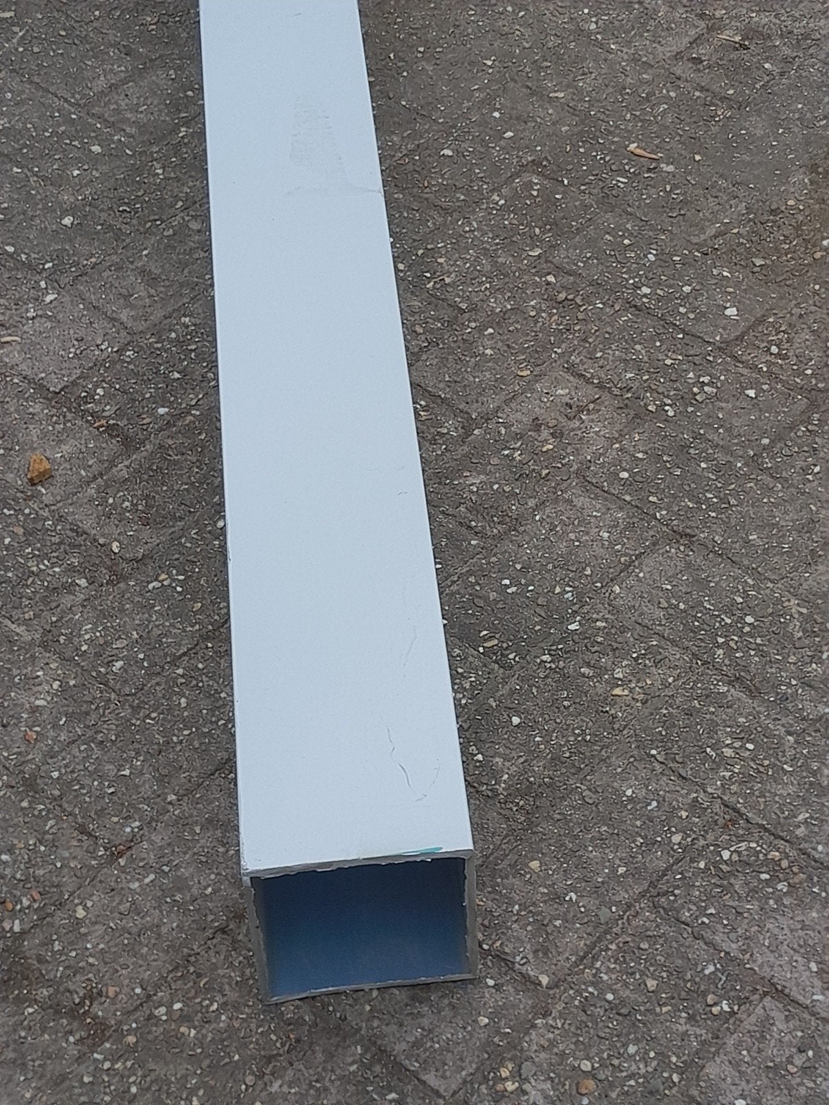 alluminium  koker 15 x 15, Ophalen, Zo goed als nieuw