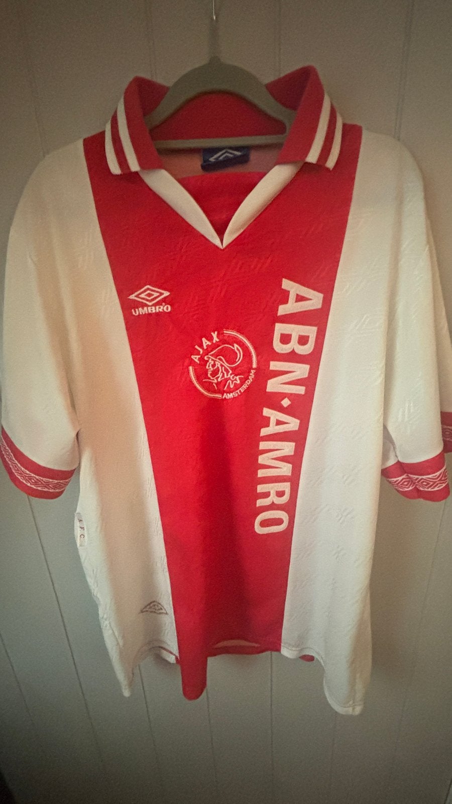 Origineel Ajax thuisshirt, 1994-1995,  maat XL, Ophalen of Verzenden, Gebruikt, Ajax, Shirt
