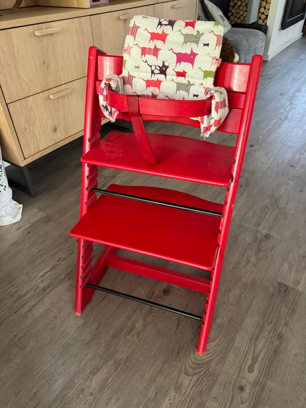 Tripp Trapp verstelbare kinderstoel, Kinderen en Baby's, Kinderstoelen, Ophalen, Gebruikt, Meegroeistoel
