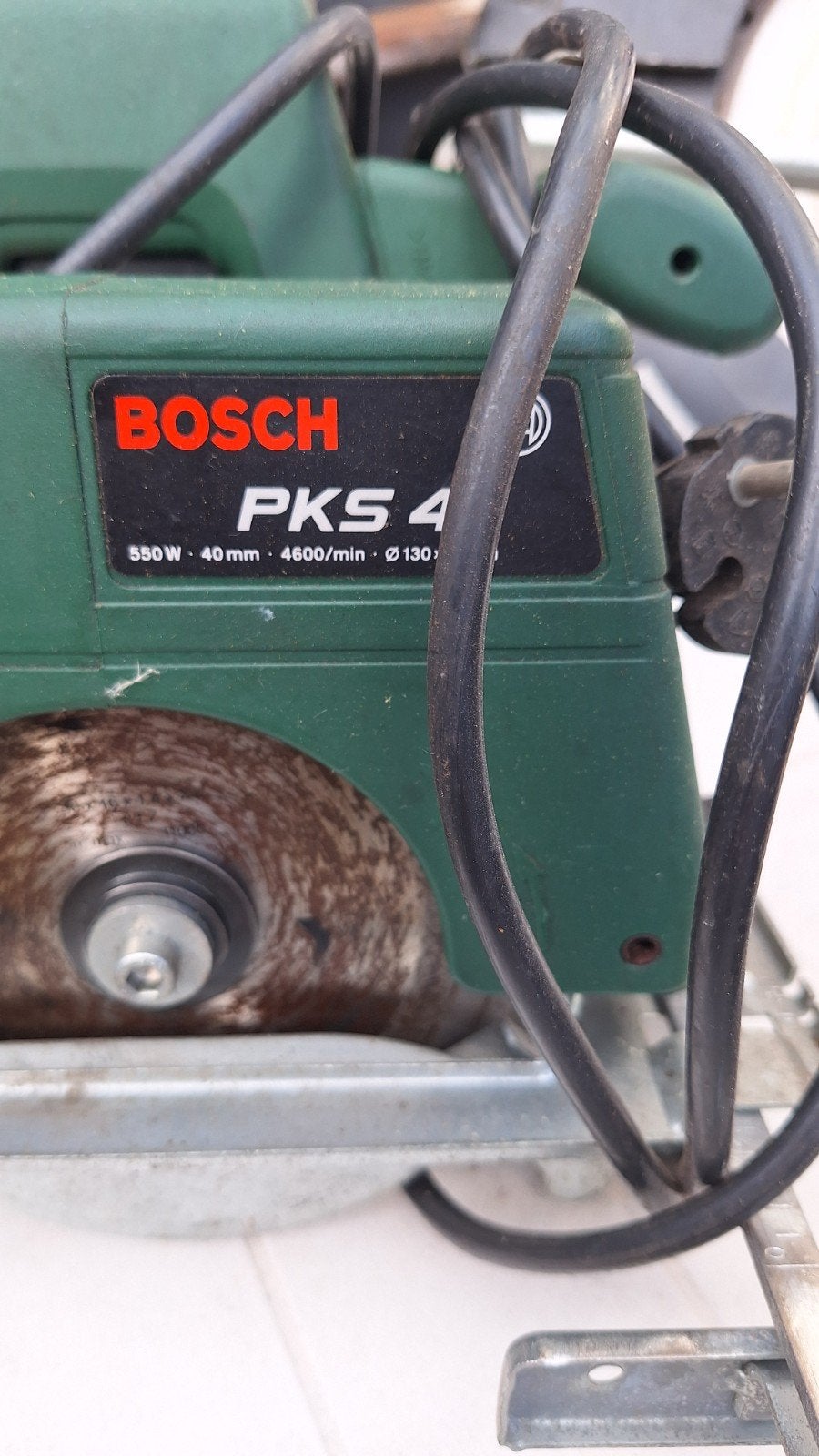 bosch afkortzaag, Doe-het-zelf en Verbouw, Ophalen of Verzenden