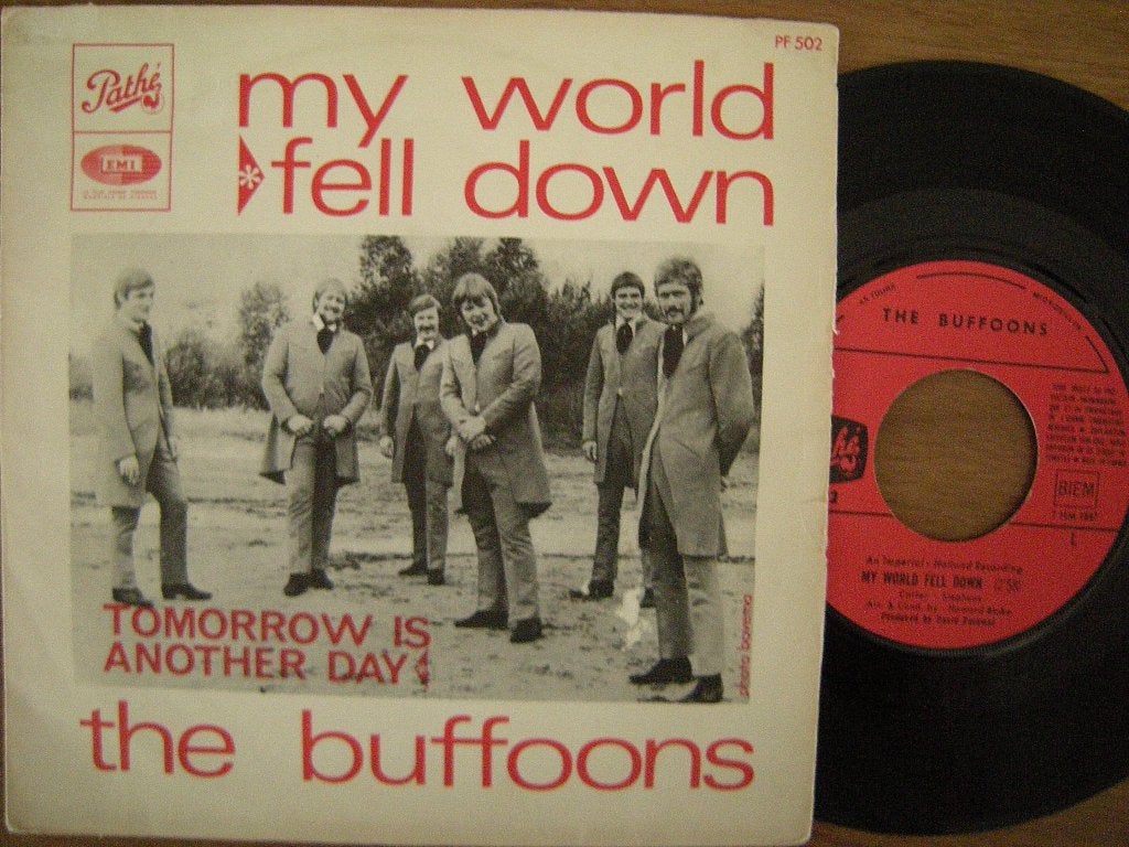 The Buffoons (My World Fell Down), Cd's en Dvd's, Gebruikt, 7 inch, Ophalen of Verzenden, Pop