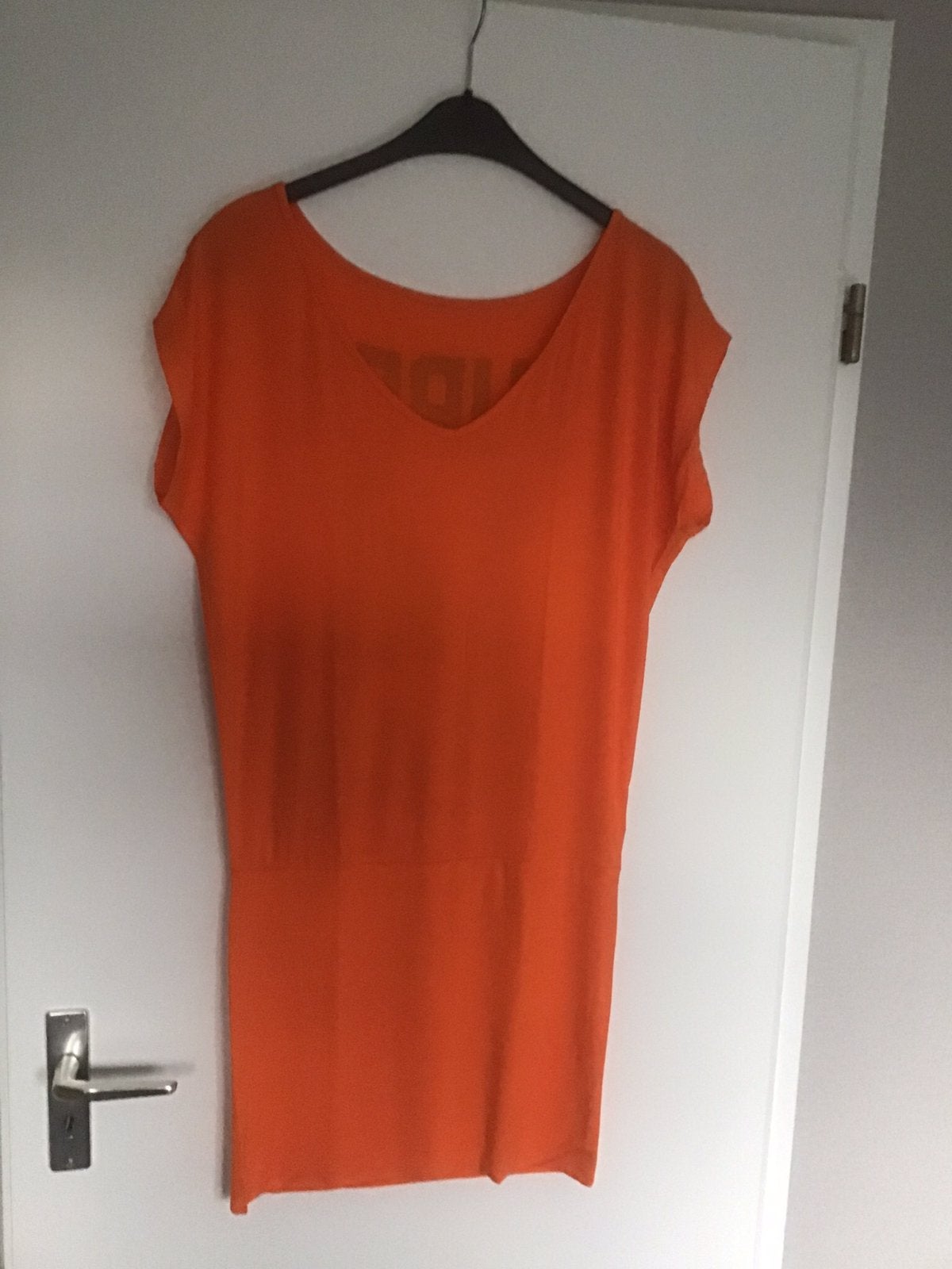 Supertrash oranje jurkje / lang t-shirt, maat L / XL., Ophalen of Verzenden, Zo goed als nieuw, Overige binnenlandse clubs, Shirt