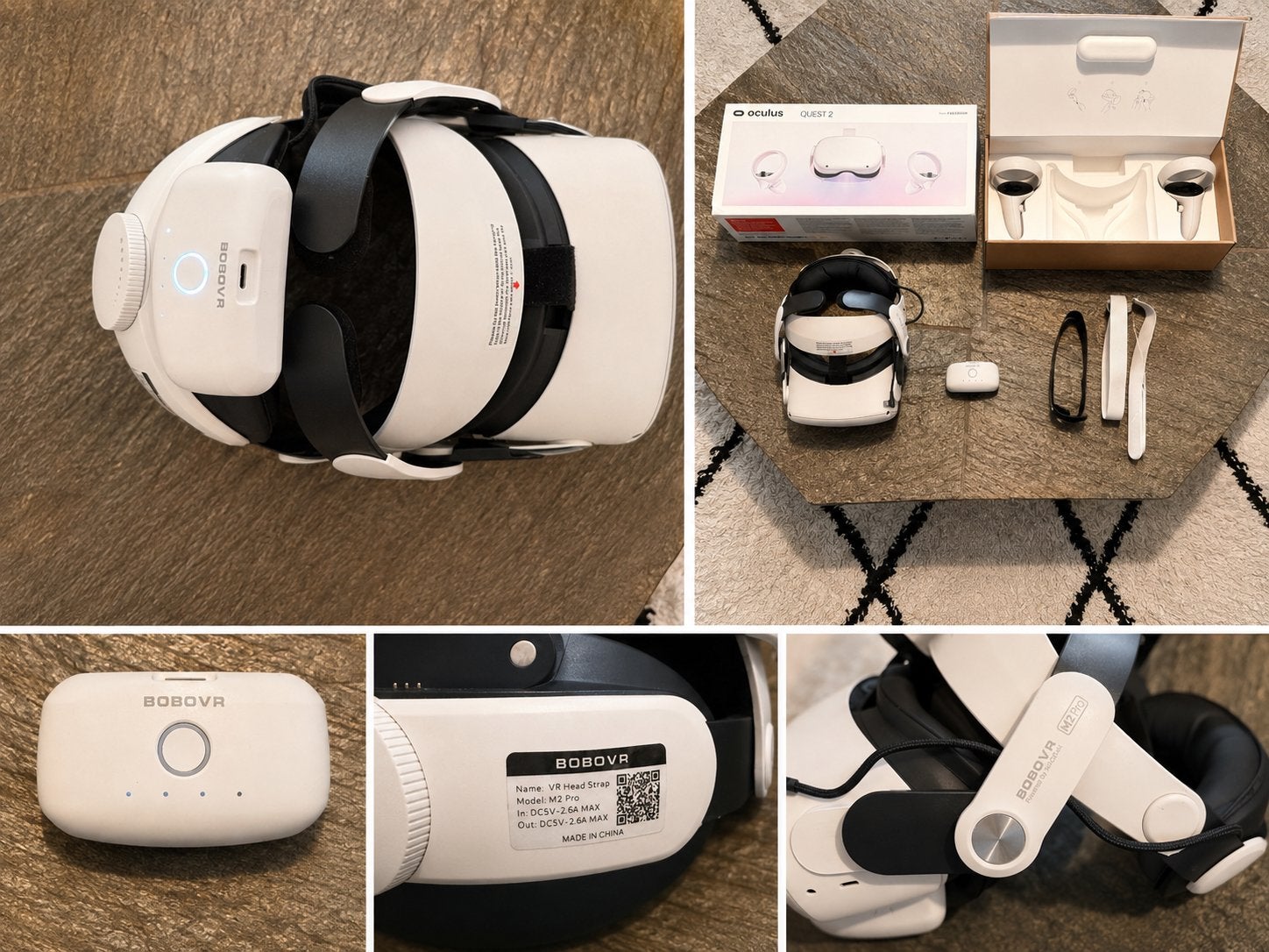 Oculus Quest 2 met BoboVR M2 Pro hoofdband, Ophalen of Verzenden, Zo goed als nieuw, VR-bril, Overige platformen
