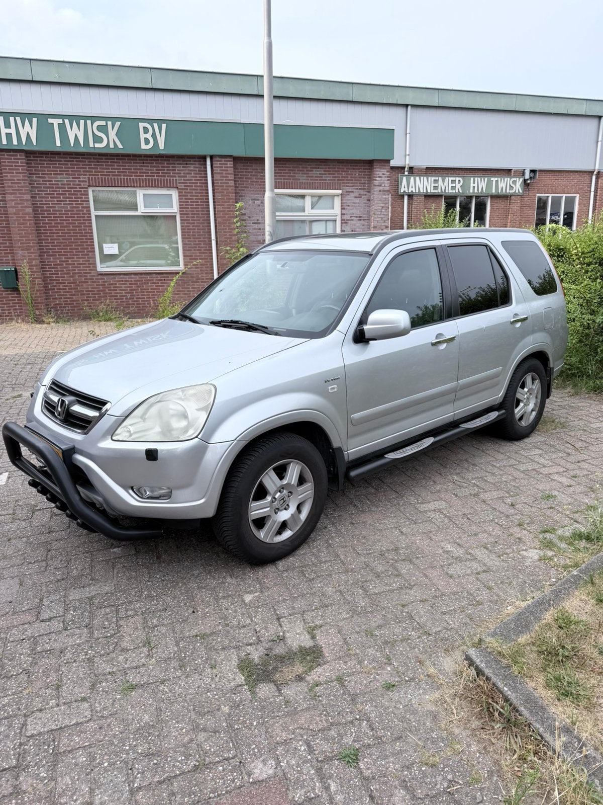 Honda CR-V. 2004, Auto's, Euro 5, Zwart, 4 cilinders, Vierwielaandrijving
