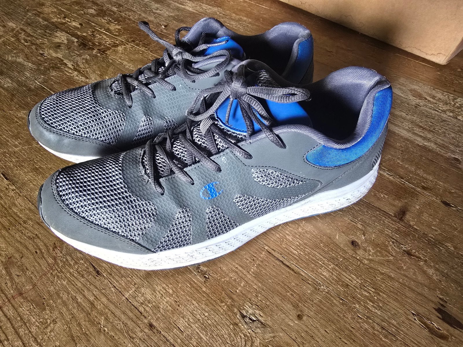 Champion Sneakers Grijs/Blauw - Maat 47, Kleding | Heren, Schoenen, Ophalen, Overige kleuren, Champion, Sneakers of Gympen