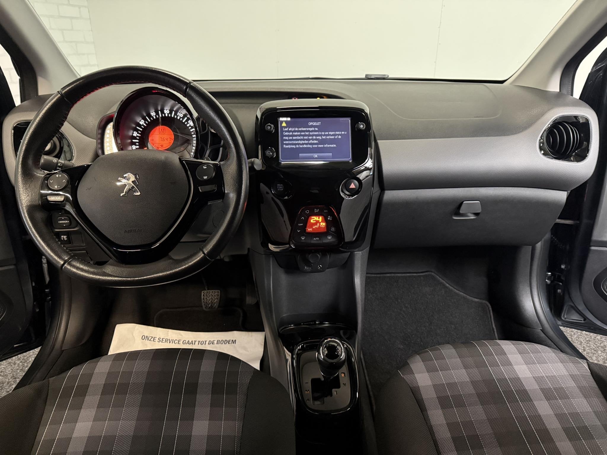 Peugeot 108 1.0 e-VTi Allure | AUTOMAAT | CAMERA | ECC | CAR, Auto's, Peugeot, Stof, Gebruikt, Euro 6, 4 stoelen
