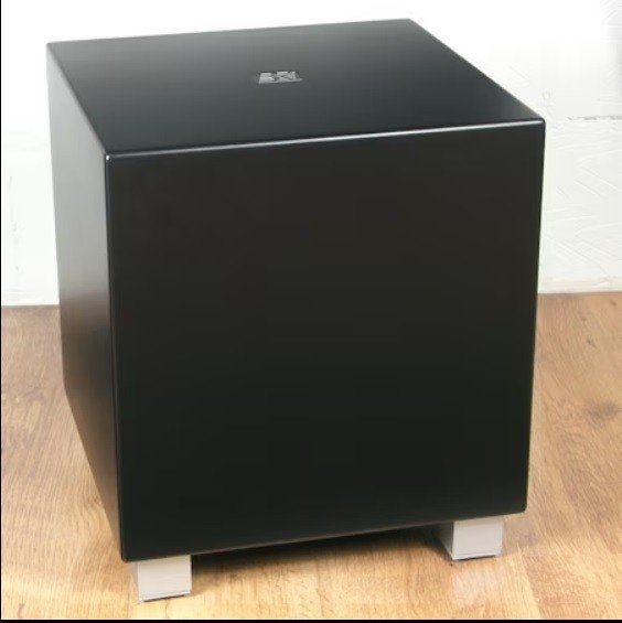 P12-300SB DF Subwoofer–Zwart Satijn (In Perfecte Staat), Subwoofer, Zo goed als nieuw, Ophalen, 150 watt of meer