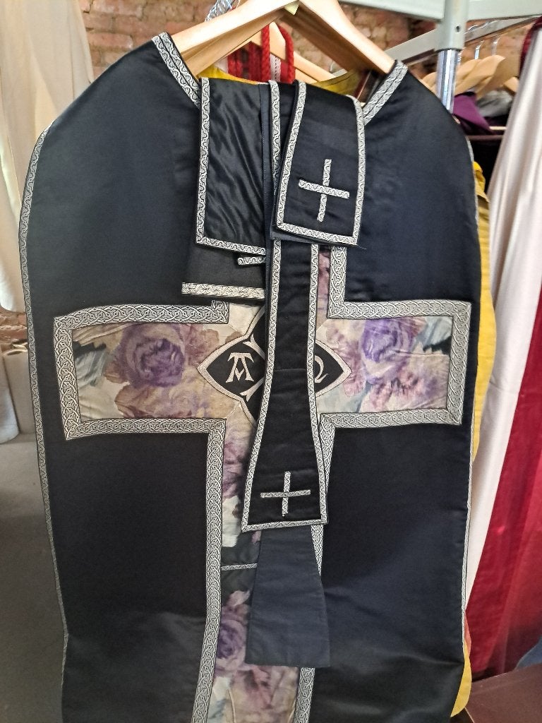 antiek vintage Priester Kleding Chasuble Kazuifel Stola Albe, Ophalen