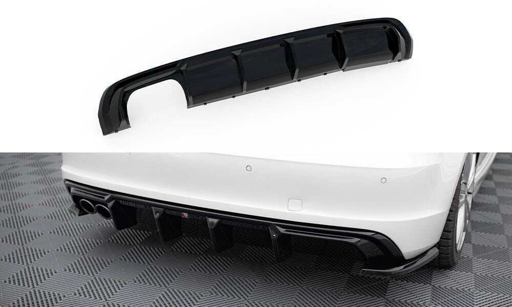 Central Rear Valance Geschikt Audi A3 8V Sportback S Line V2, Verzenden