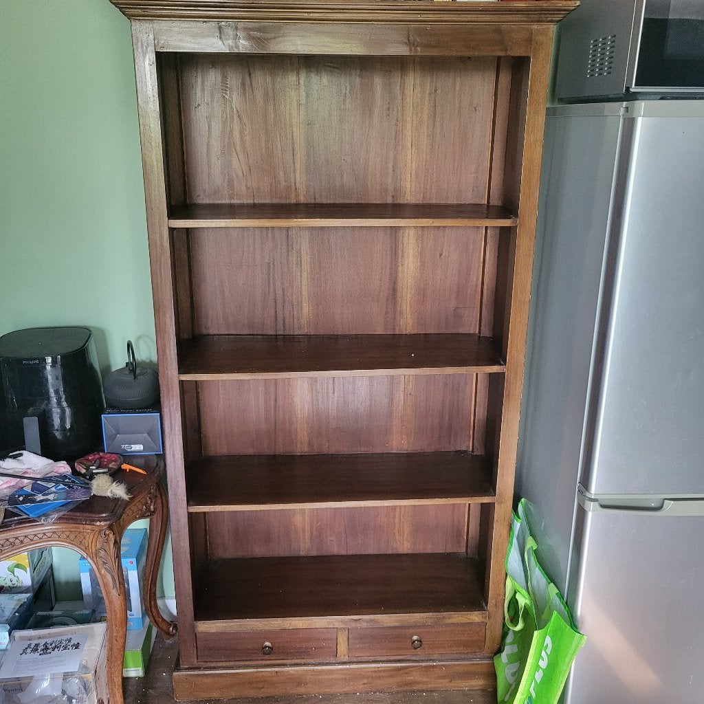 Boekenkast, Huis en Inrichting, Kasten | Boekenkasten, Ophalen, Zo goed als nieuw, Met lade(s), 150 tot 200 cm