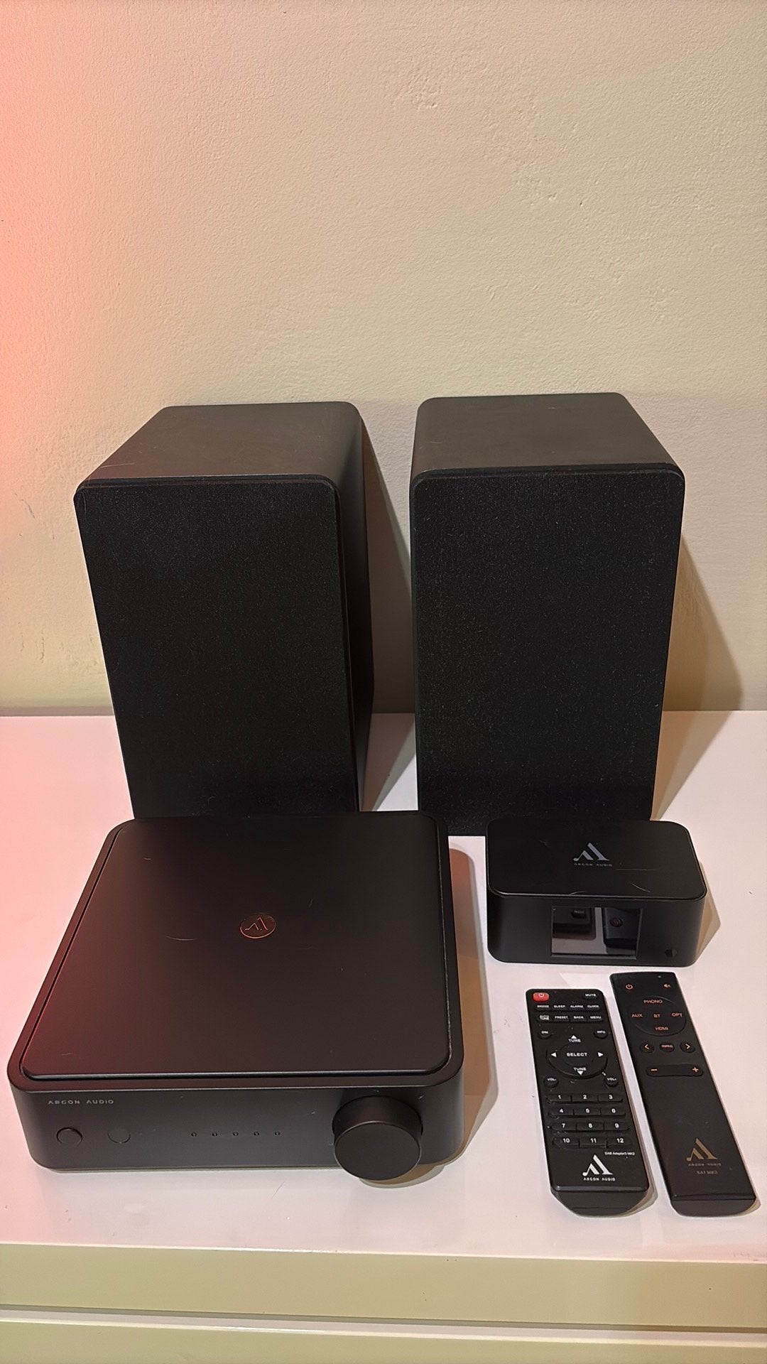 Complete Argon Audio Hifi Set SA1 MK2, Solo & Alto 5 MK2, Overige merken, 70 watt of meer, Ophalen of Verzenden, Zo goed als nieuw