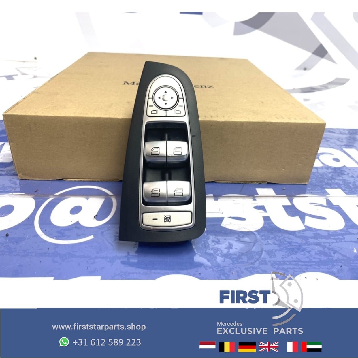 W205 W213 RAAM BEDIENING SCHAKELAAR Mercedes C + E Klasse 20