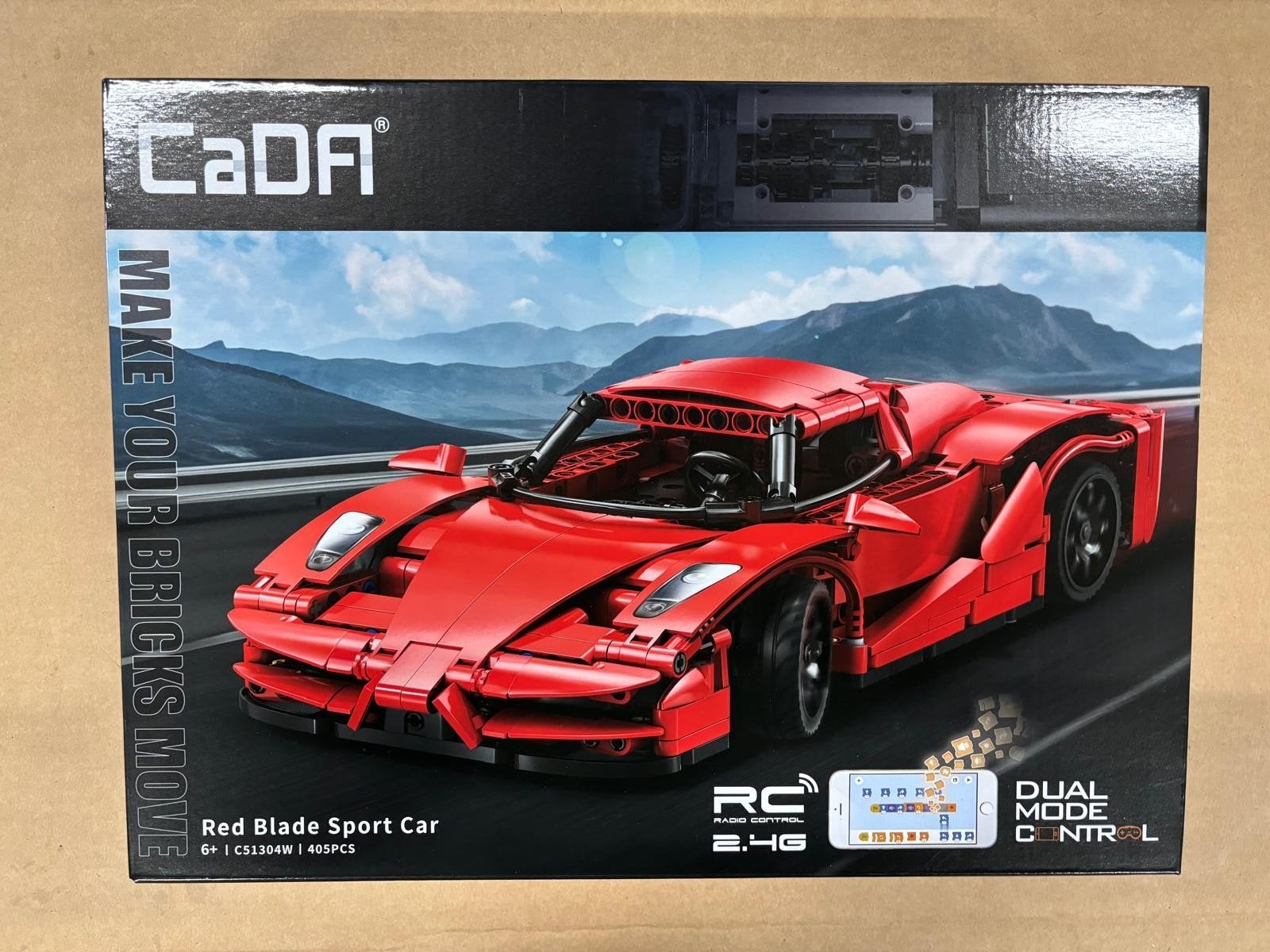 CaDA Red Blade sport car, nieuw in doos, -, -, Nieuw, Ophalen of Verzenden