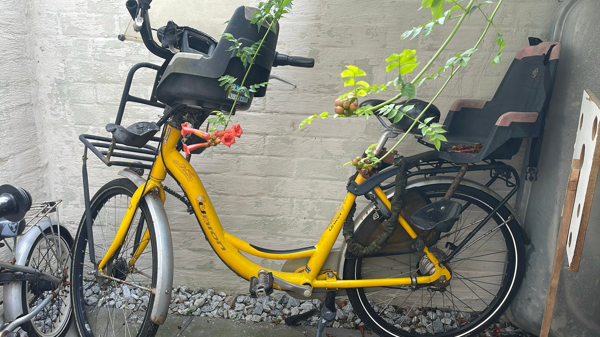 Moederfiets, Fietsen en Brommers, Fietsen | Dames | Moederfietsen, Dubbele standaard, 56 cm of meer, Zo goed als nieuw, Ophalen