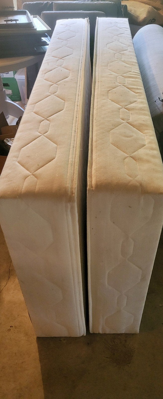 Boxspring onderstel 90 cm bij 100 cm, Ophalen, Gebruikt, Tweepersoons