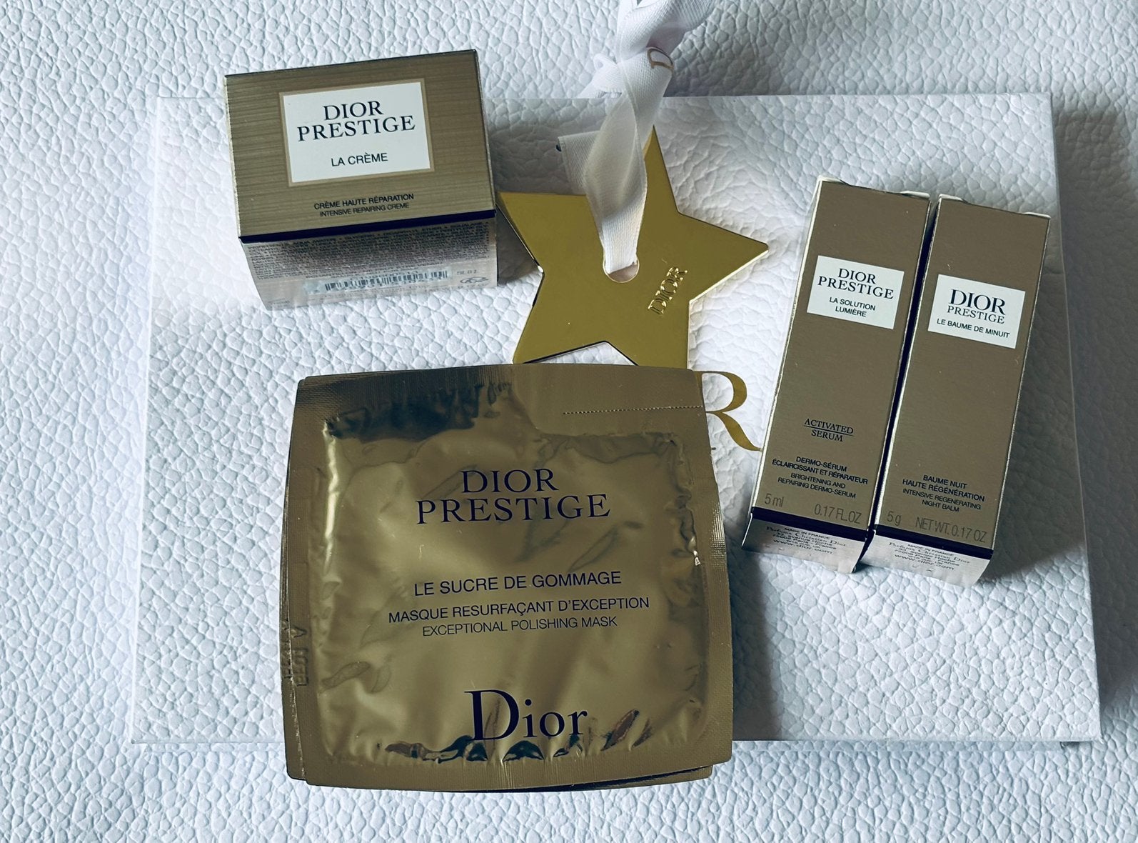 Dior Prestige, Serum, baume de minuit, crème, gommage Nieuw, Verzenden, Nieuw, Gehele gezicht