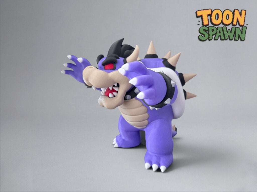 Dark Bowser – 26 cm – Super Mario Figuur, Verzamelen, Ophalen of Verzenden, Nieuw, Overige typen