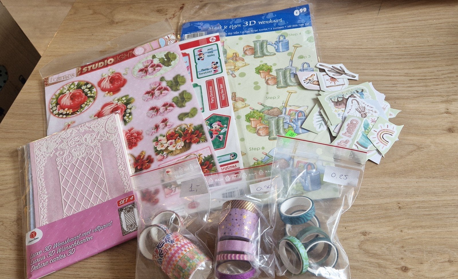 Pakket 24: Diverse knutselspullen, Ophalen of Verzenden