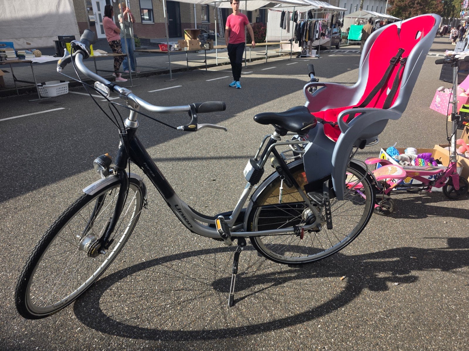 Nette Union Forza damesfiets (lage instap)7 versnellingen, Fietsen en Brommers, Gebruikt, Versnellingen, Minder dan 47 cm, Ophalen