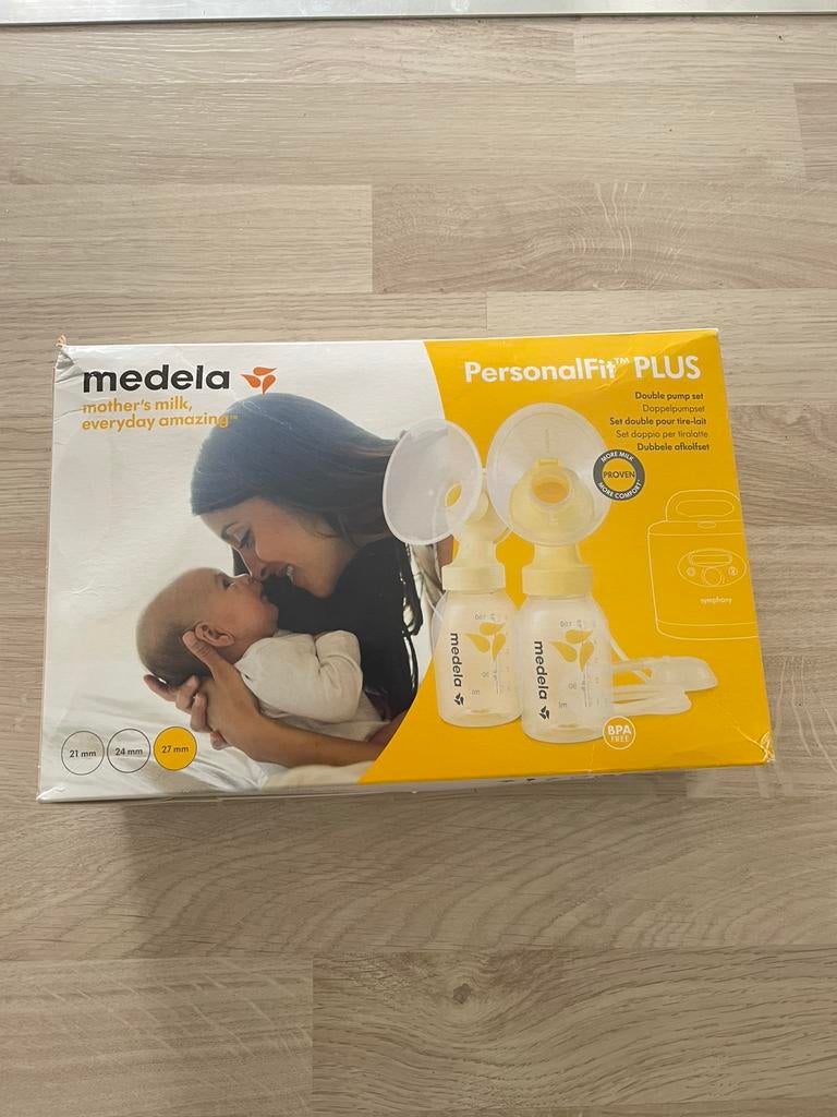 Medela dubbele afkolfset, Ophalen, Gebruikt