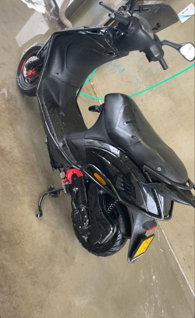 Piaggio Zip 4T 80cc - Zwart - Goed Afgesteld = Sneller!, Gebruikt, Maximaal 45 km/u, Ophalen of Verzenden, 80 cc