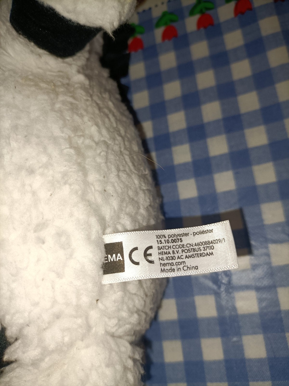 Hema zebra zachte knuffel 35 cm groot, Ophalen of Verzenden, Zo goed als nieuw, Overige typen