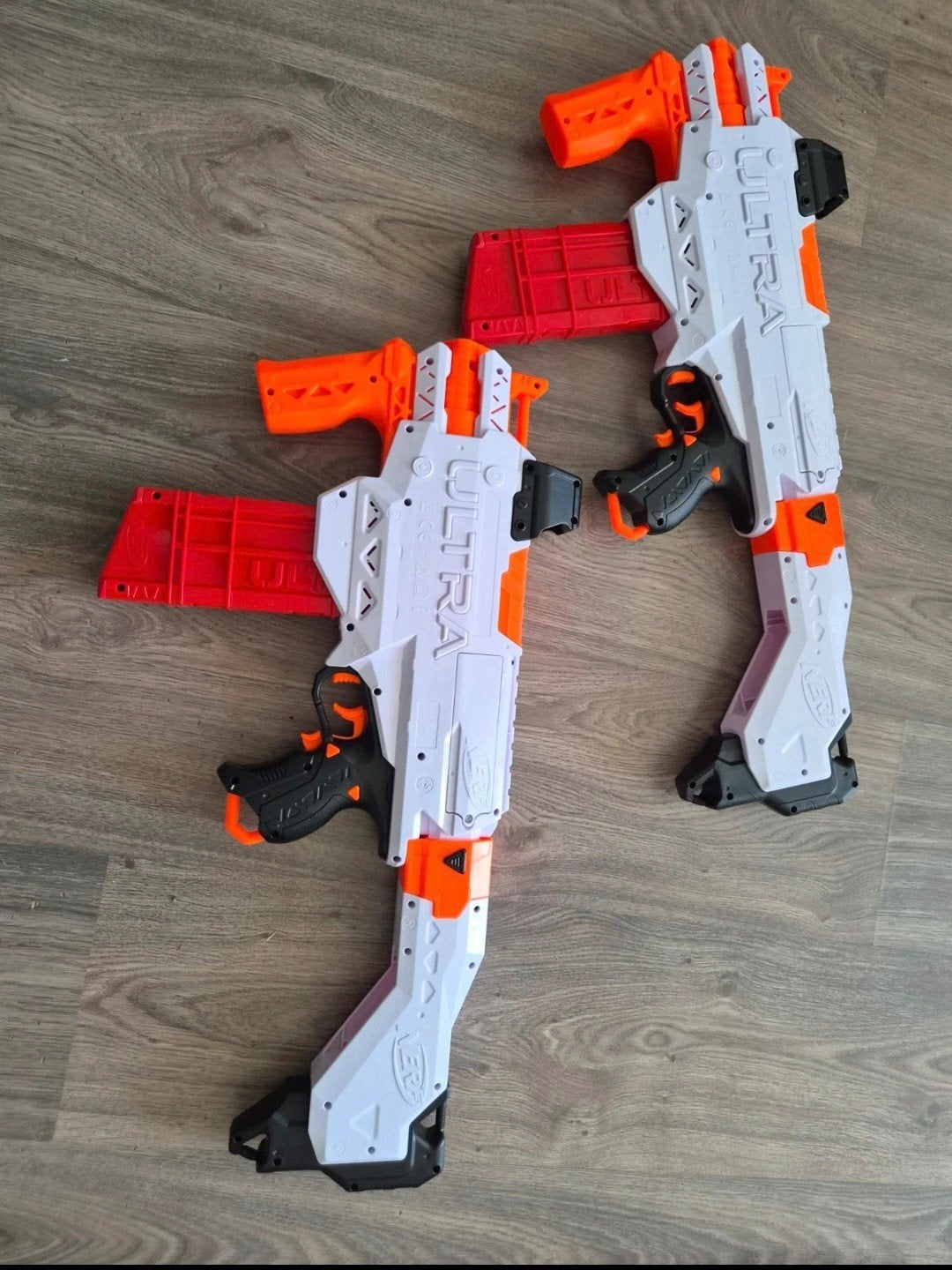 Nerf Ultra Focus Blaster 2x met 20 darts, Ophalen of Verzenden, Gebruikt, Jongen of Meisje