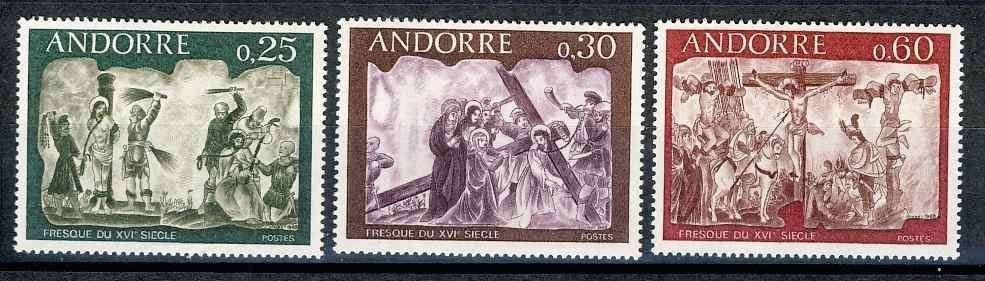 Andorra Frans 211/13 1968 postfris, Ophalen of Verzenden, Overige landen, Postfris