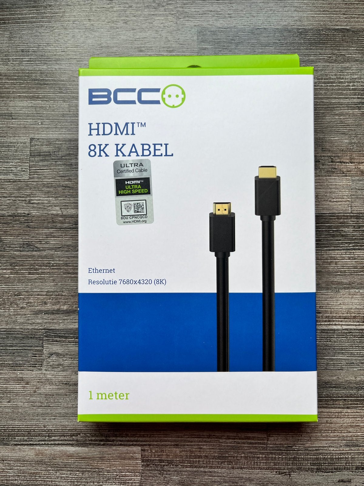 BCC HDMI 8K Kabel - Nieuw in doos - Meerdere beschikbaar, Ophalen of Verzenden, Nieuw, Minder dan 2 meter, HDMI-kabel