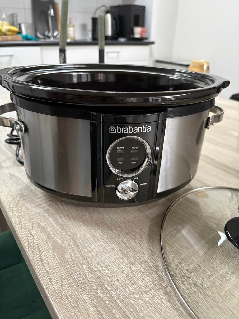 Brabantia Slowcooker - Helemaal Nieuw! 3,5 liter, Ophalen, Nieuw