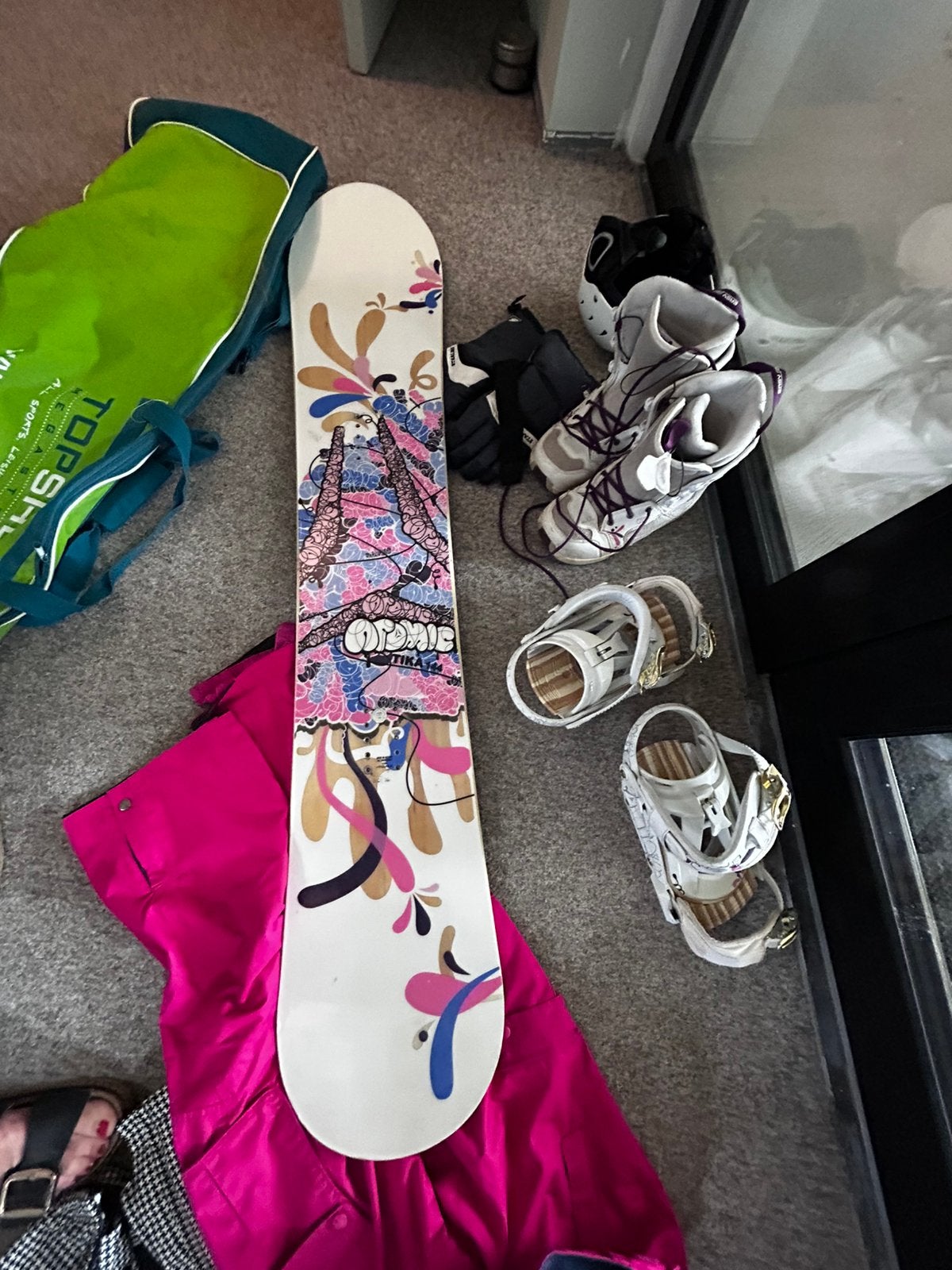 Snowboard uitrusting, Ophalen of Verzenden, Gebruikt, Board