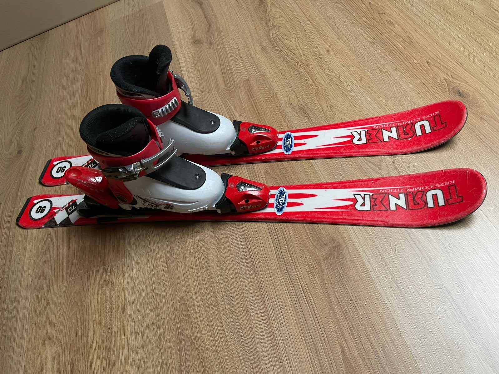 Ski’s 90 cm skischoenen 26-28, Gebruikt, Skiën, Minder dan 100 cm, Ski's