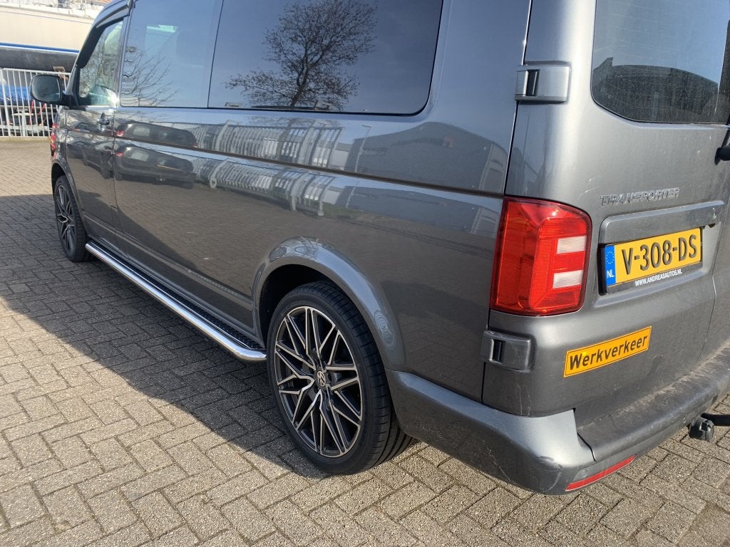 VW T6 Transporter Sidebars met rvs trede, Auto diversen, Tuning en Styling, Ophalen of Verzenden, Niet ingevuld, Niet ingevuld