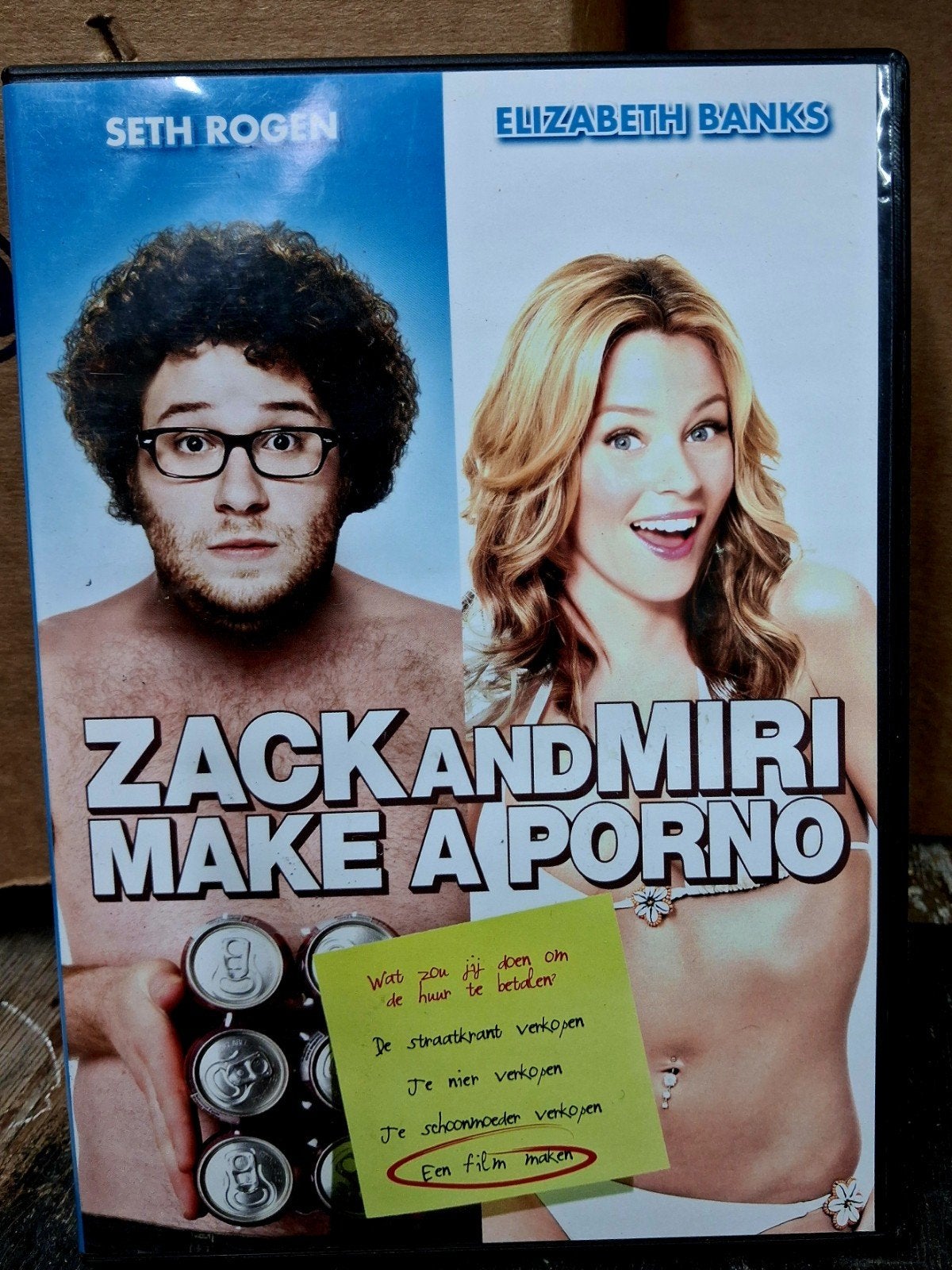 Zack and Miri Make a Porno - DVD met Seth Rogen, Vanaf 16 jaar, Nederlands, Romantische komedie, Inclusief doosje