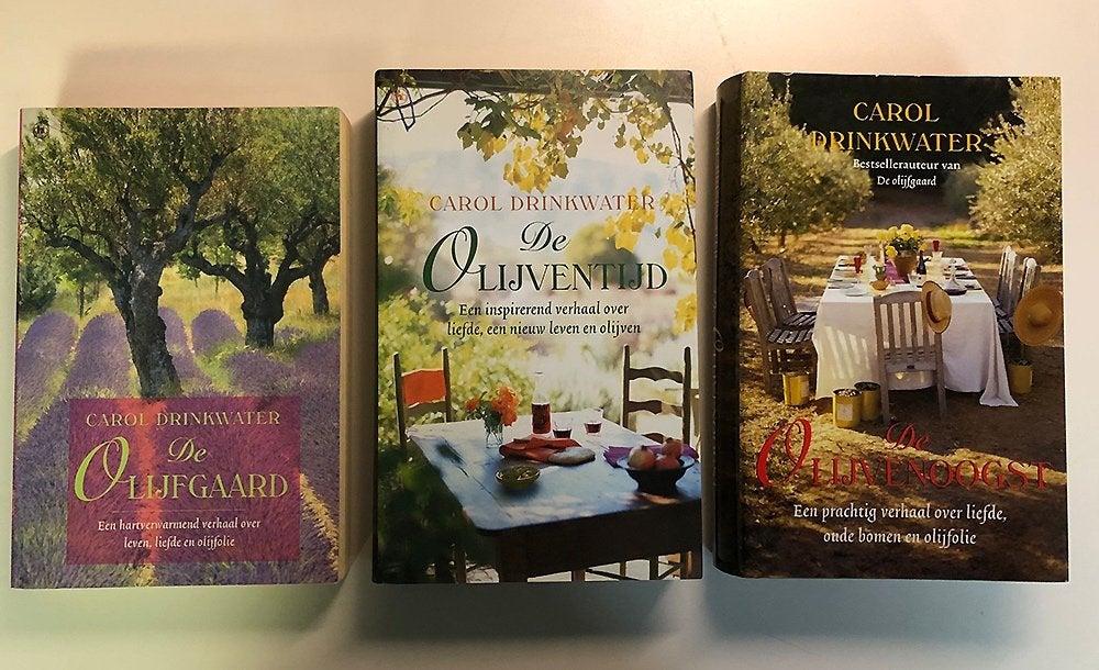 3 x C Drinkwater - De Olijfgaard, Olijventijd, Olijvenoogst, Ophalen of Verzenden, Nieuw, Carol Drinkwater