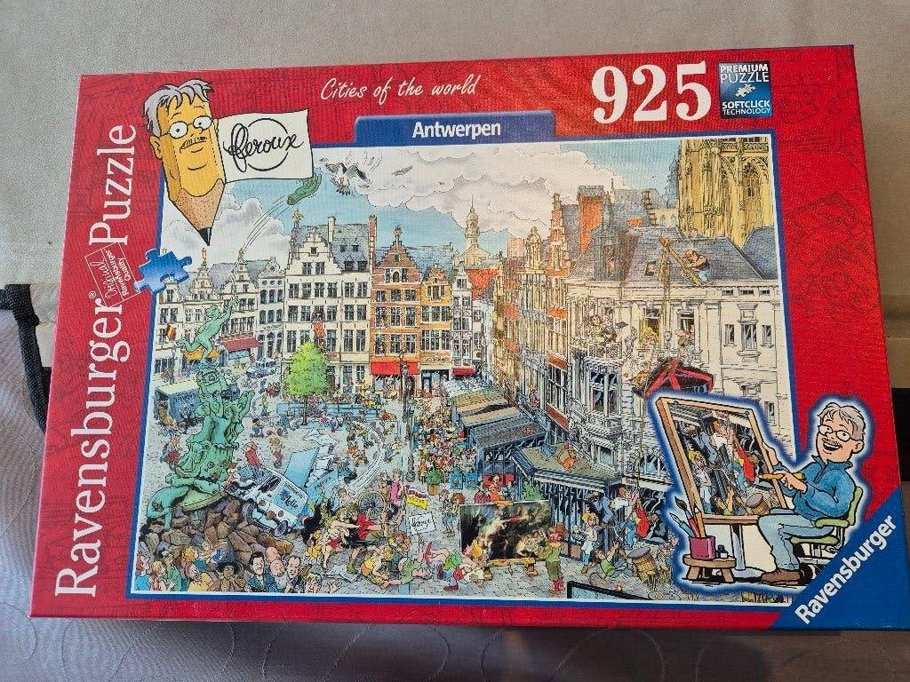 Ravensburger puzzels Cities of the world, Hobby en Vrije tijd, Ophalen of Verzenden, 500 t/m 1500 stukjes, Zo goed als nieuw, Legpuzzel
