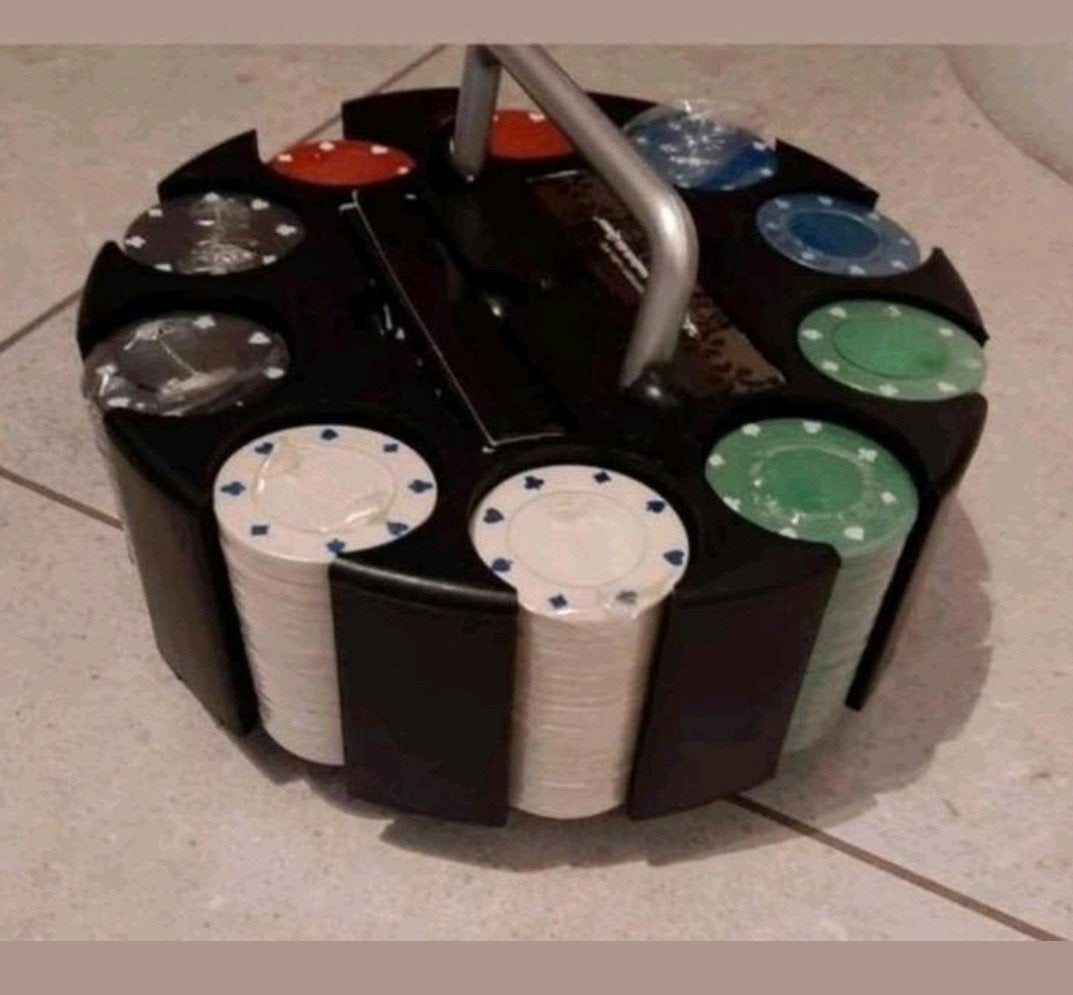 Poker Set - Compleet met Fiches!, Ophalen of Verzenden, Zo goed als nieuw