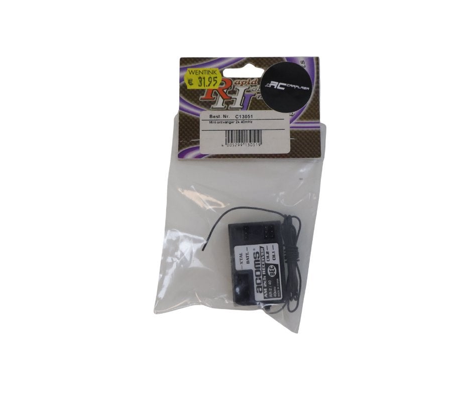 Acoms C13051 mini ontvanger 2K 40mhz nieuw rc, Ophalen of Verzenden, Nieuw, Overige schalen, Onderdeel