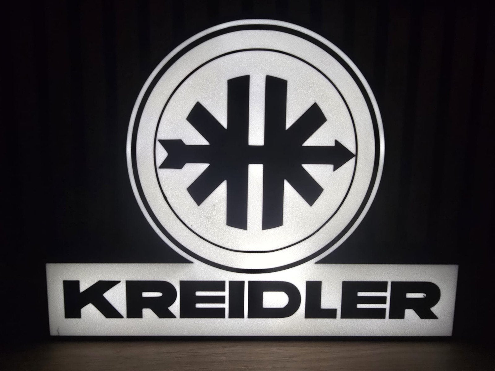 Kreidler Verlicht Reclamebord - Uniek Verzamelobject, Ophalen of Verzenden, Nieuw