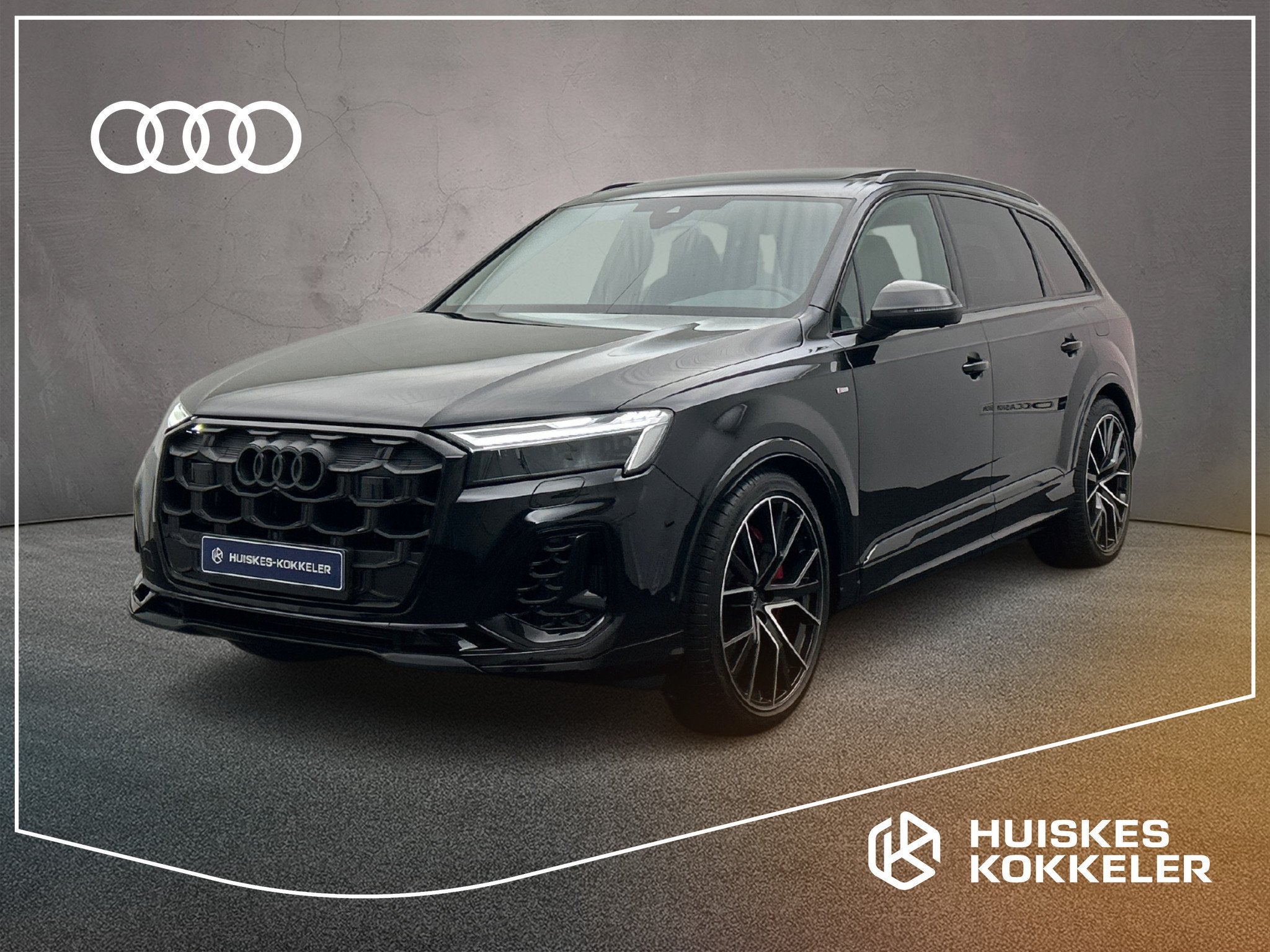 Audi Q7, Auto's, Automaat, Euro 6, 2800 kg, Zwart