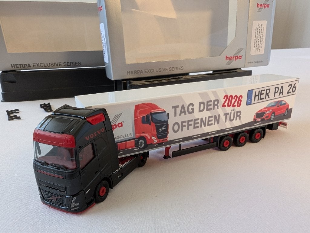 Herpa 1:87 vrachtwagen 'Open Dag 2026', Ophalen of Verzenden, Nieuw, Bus of Vrachtwagen, Herpa